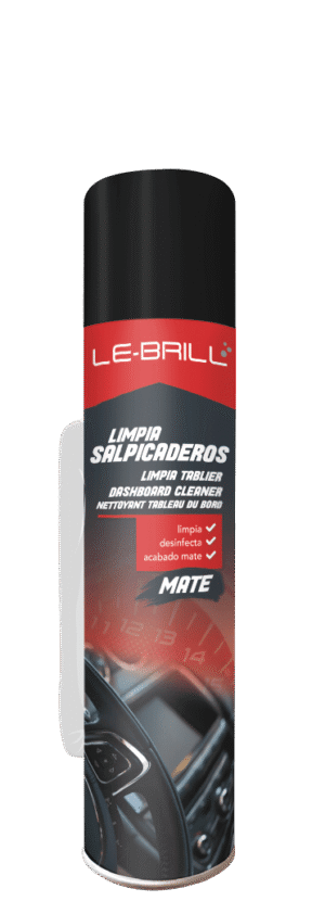 Limpiasalpicaderos LE-BRILL 400 ml MATE + bayeta