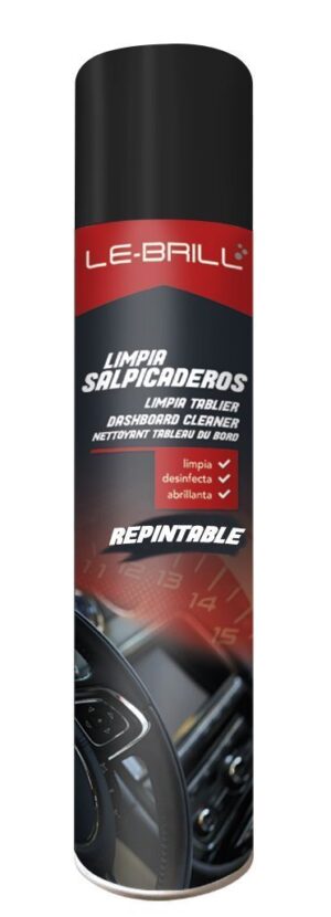Limpiasalpicaderos LE-BRILL 750 ml REPINTABLE (Sin Silicona)